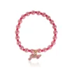Kids Choose Juicy Heart Charm 2 Piece Bracelet Duo Kids Choose Juicy Heart Charm 2 Piece Bracelet Duo