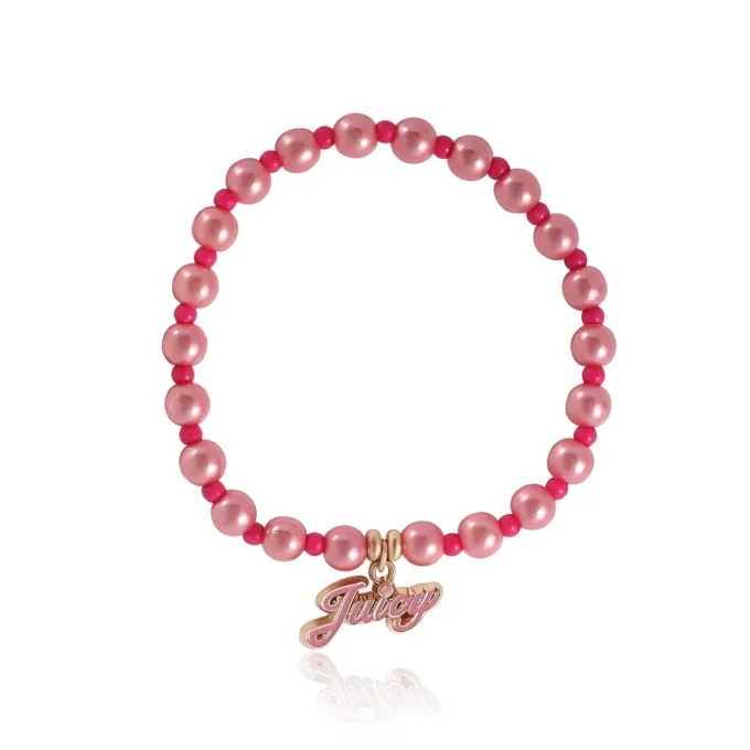 Kids Choose Juicy Heart Charm 2 Piece Bracelet Duo Kids Choose Juicy Heart Charm 2 Piece Bracelet Duo