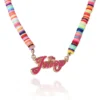 Kids Confetti Beaded Necklace Kids Confetti Beaded Necklace