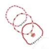 Kids Crown Charm 3 Piece Stretch Beaded Bracelet Set Kids Crown Charm 3 Piece Stretch Beaded Bracelet Set
