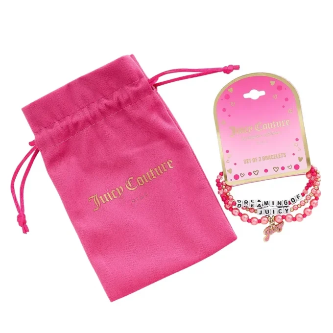 Kids Dreaming of Juicy 3 Piece Stretch Beaded Bracelet Set Kids Dreaming of Juicy 3 Piece Stretch Beaded Bracelet Set