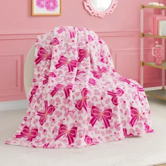 Kids Plush Throw Blanket