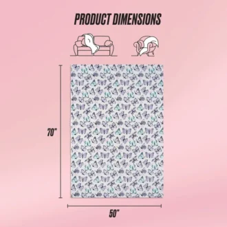 Kids Plush Throw Blanket