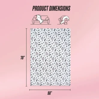 Kids Plush Throw Blanket