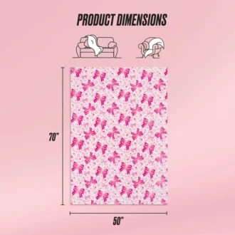 Kids Plush Throw Blanket