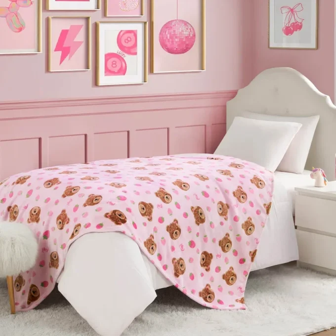 Kids Plush Throw Blanket Kids Plush Throw Blanket