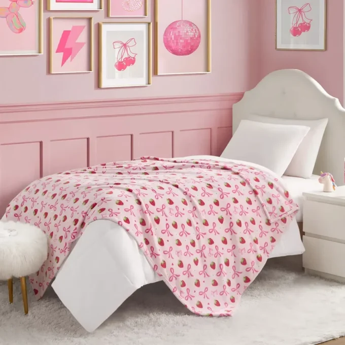 Kids Plush Throw Blanket Kids Plush Throw Blanket