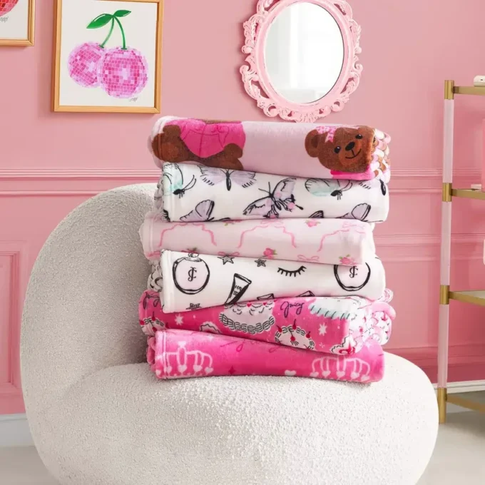 Kids Plush Throw Blanket Kids Plush Throw Blanket