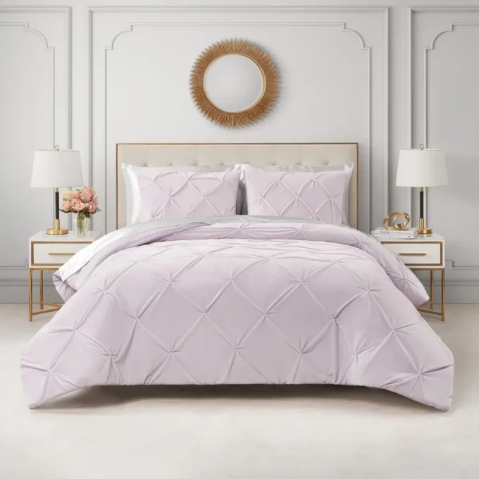 Kiss Pleat Micromink Comforter Set Kiss Pleat Micromink Comforter Set