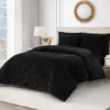 Kiss Pleat Micromink Comforter Set Kiss Pleat Micromink Comforter Set