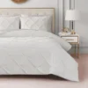 Kiss Pleat Micromink Comforter Set Kiss Pleat Micromink Comforter Set