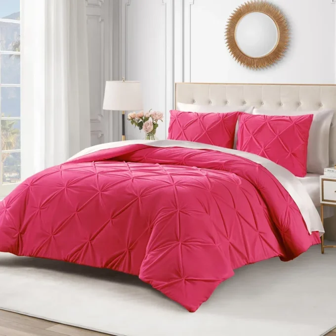 Kiss Pleat Micromink Comforter Set Kiss Pleat Micromink Comforter Set