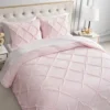 Kiss Pleat Micromink Comforter Set Kiss Pleat Micromink Comforter Set