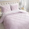 Kiss Pleat Micromink Comforter Set Kiss Pleat Micromink Comforter Set