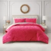 Kiss Pleat Micromink Comforter Set Kiss Pleat Micromink Comforter Set