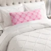 Lattice Print Plush Body Pillow Lattice Print Plush Body Pillow