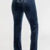 Leo Customizable Big Bling Velour Track Pants Leo Customizable Big Bling Velour Track Pants