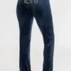 Leo Customizable Big Bling Velour Track Pants Leo Customizable Big Bling Velour Track Pants