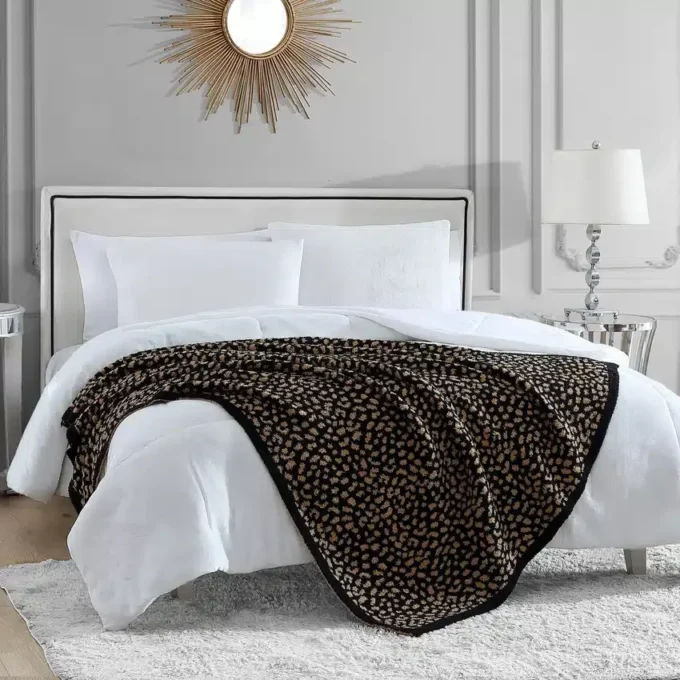 Leopard Print Throw Blanket Leopard Print Throw Blanket