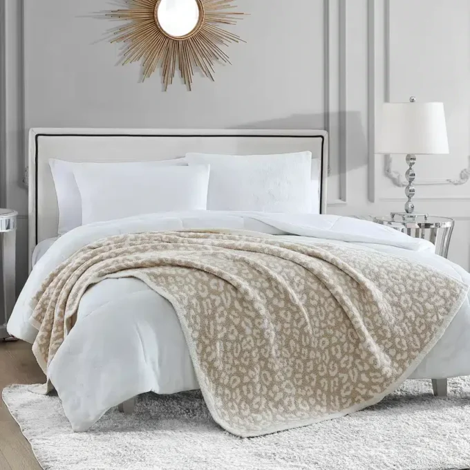 Leopard Print Throw Blanket Leopard Print Throw Blanket