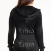 Libra Customizable Big Bling Velour Hoodie Libra Customizable Big Bling Velour Hoodie