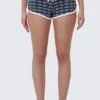 Logo Stripe Dolphin Booty Shorts Logo Stripe Dolphin Booty Shorts