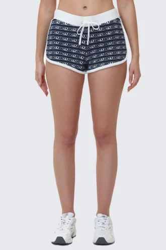Logo Stripe Dolphin Booty Shorts Logo Stripe Dolphin Booty Shorts