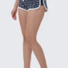 Logo Stripe Dolphin Booty Shorts Logo Stripe Dolphin Booty Shorts