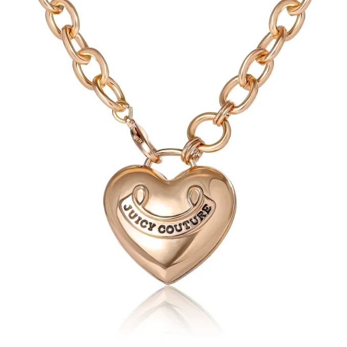 Long Heart Pendant Necklace Long Heart Pendant Necklace