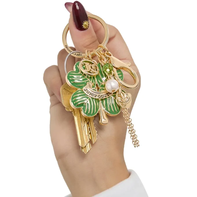 Lucky Clover Keychain Bag Charm Lucky Clover Keychain Bag Charm