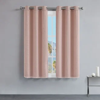 Melody Embellished Double Layer Curtains Melody Embellished Double Layer Curtains