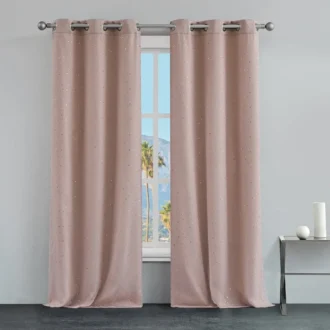 Melody Embellished Double Layer Curtains Melody Embellished Double Layer Curtains