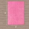 Metallic Leopard Plush Rug, 4′ X 6′