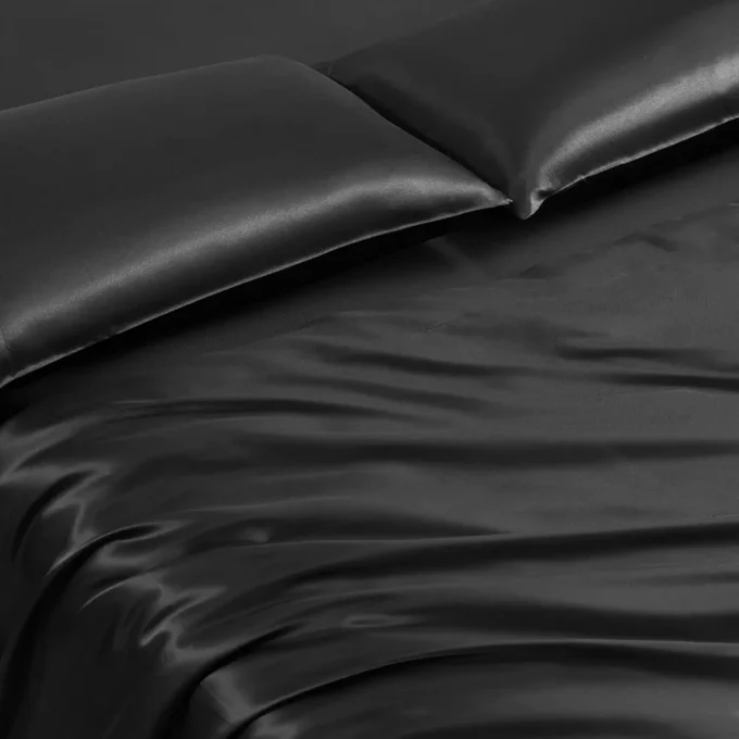 Modern Leopard Satin Bed in a Bag Bedding Set Modern Leopard Satin Bed in a Bag Bedding Set