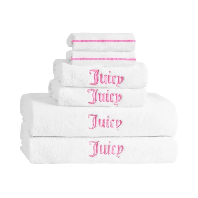 Neon Border Bath Towel Set Neon Border Bath Towel Set