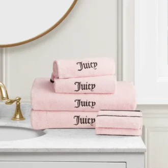 Neon Border Bath Towel Set