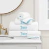 Neon Border Bath Towel Set Neon Border Bath Towel Set