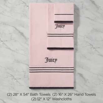 Neon Border Bath Towel Set