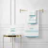Neon Border Bath Towel Set Neon Border Bath Towel Set