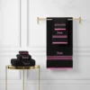 Neon Border Bath Towel Set Neon Border Bath Towel Set