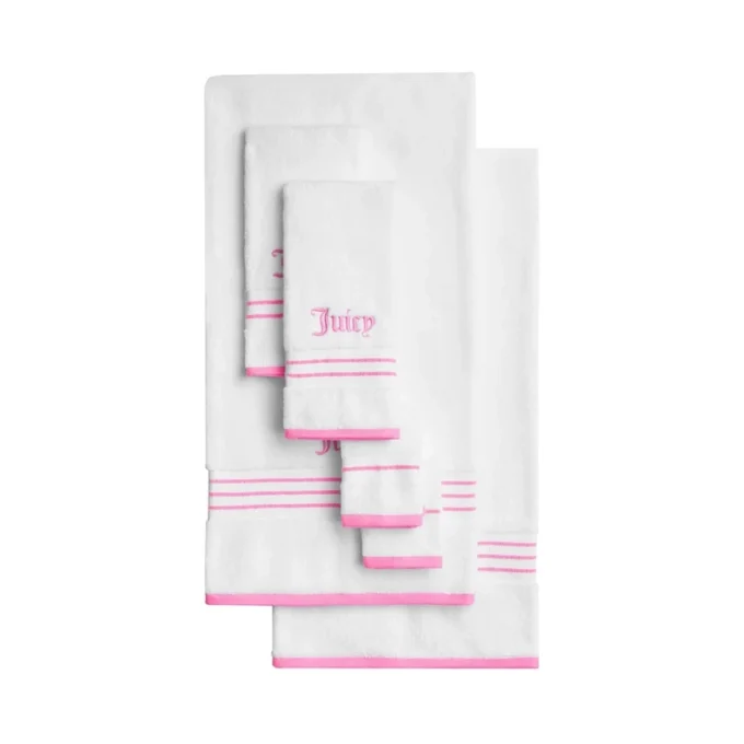 Neon Border Bath Towel Set Neon Border Bath Towel Set