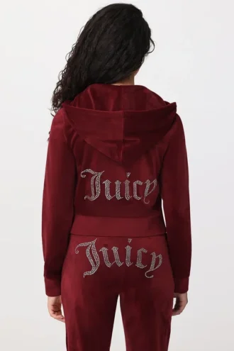 Og Big Bling Velour Hoodie