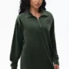 Oversized Small Bling Quarter Zip Pullover Oversized Small Bling Quarter Zip Pullover