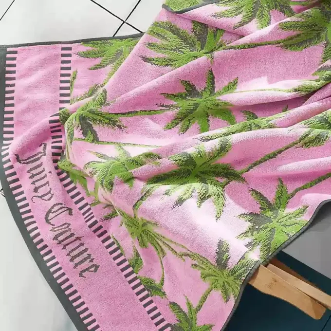 Palm Trees Cotton Beach Towel Palm Trees Cotton Beach Towel