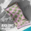 Palm Trees Cotton Beach Towel Palm Trees Cotton Beach Towel