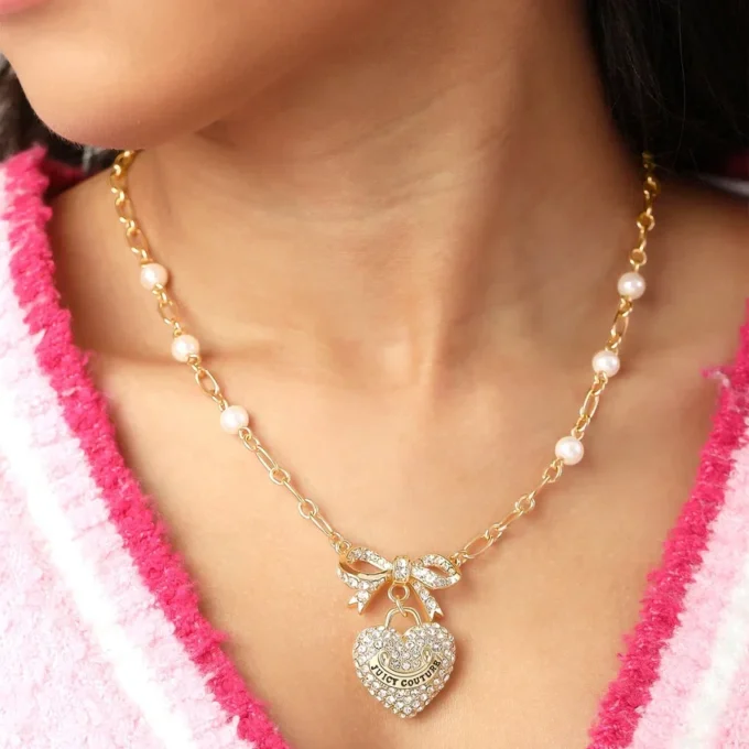 Pearl Heart Pendant Necklace Pearl Heart Pendant Necklace