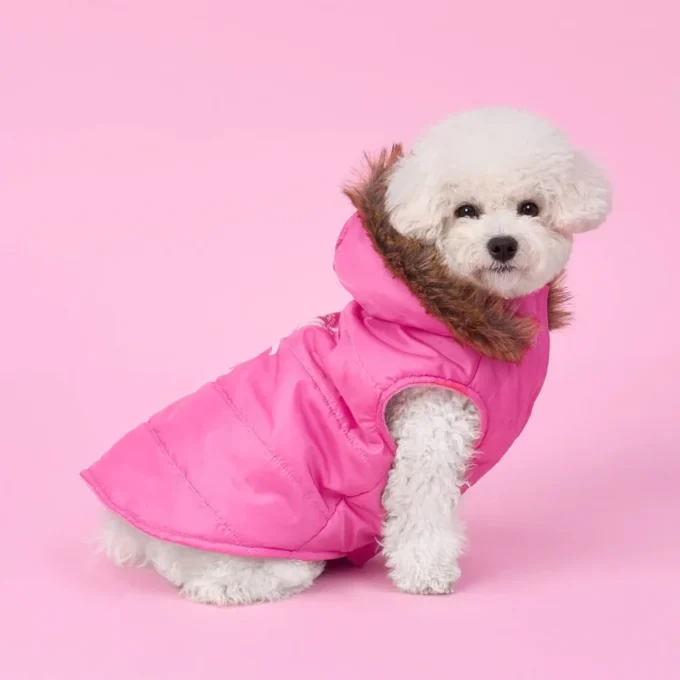 Pet Faux Fur Hooded Jacket Pet Faux Fur Hooded Jacket