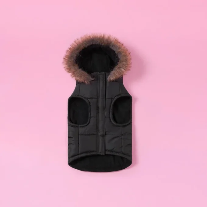 Pet Faux Fur Hooded Jacket Pet Faux Fur Hooded Jacket
