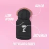 Pet Faux Fur Hooded Jacket Pet Faux Fur Hooded Jacket