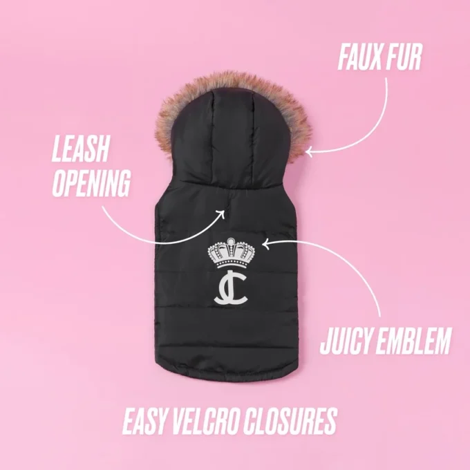 Pet Faux Fur Hooded Jacket Pet Faux Fur Hooded Jacket
